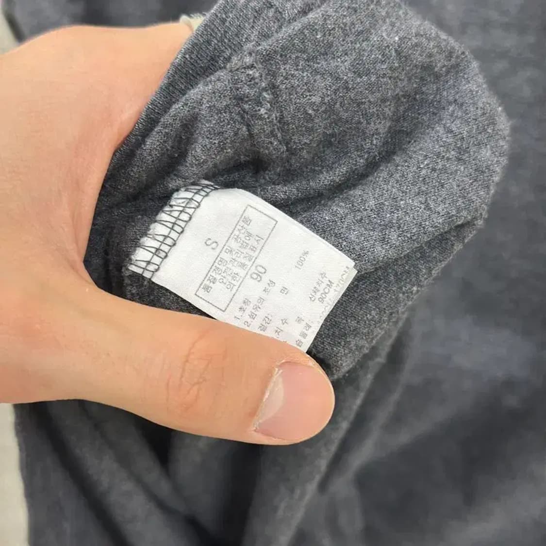 노스페이스 등산 빅로고 여자 반팔티 90 D07019 상품이미지4