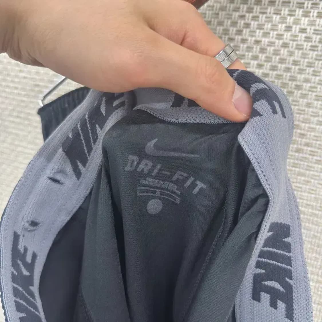 나이키 드라이핏 운동 블랙 기능성 반바지 85 D07051 상품이미지3