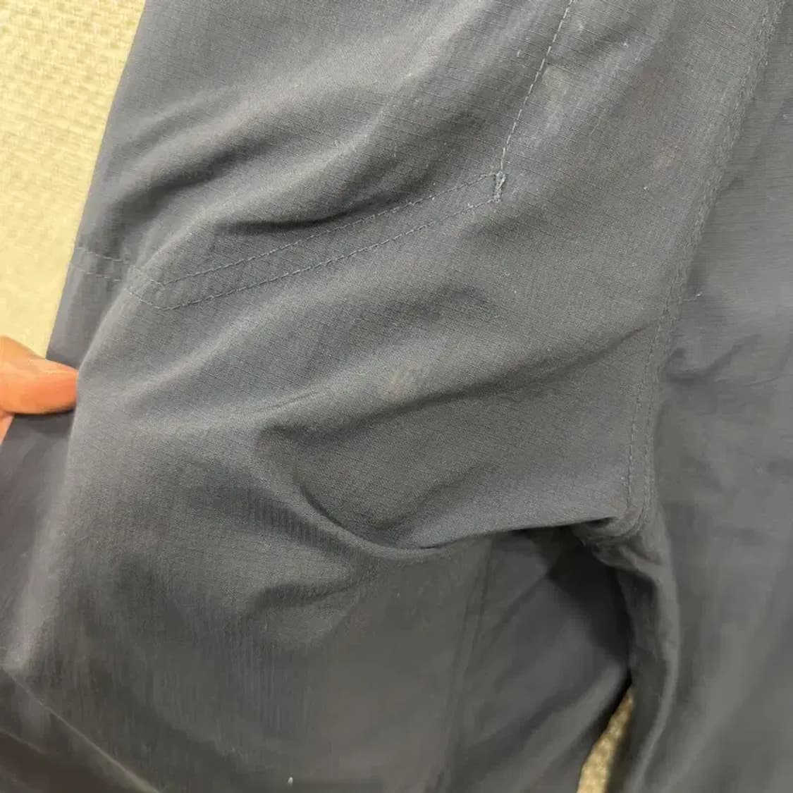 콜럼비아 아웃도어 립스탑 네이비 반바지 32인치 D07052 상품이미지5