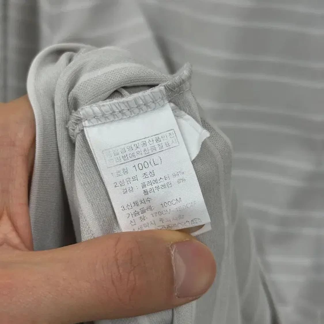 노스페이스 등산 아웃도어 기능성 포켓 반팔카라티 100 D07131 상품이미지4