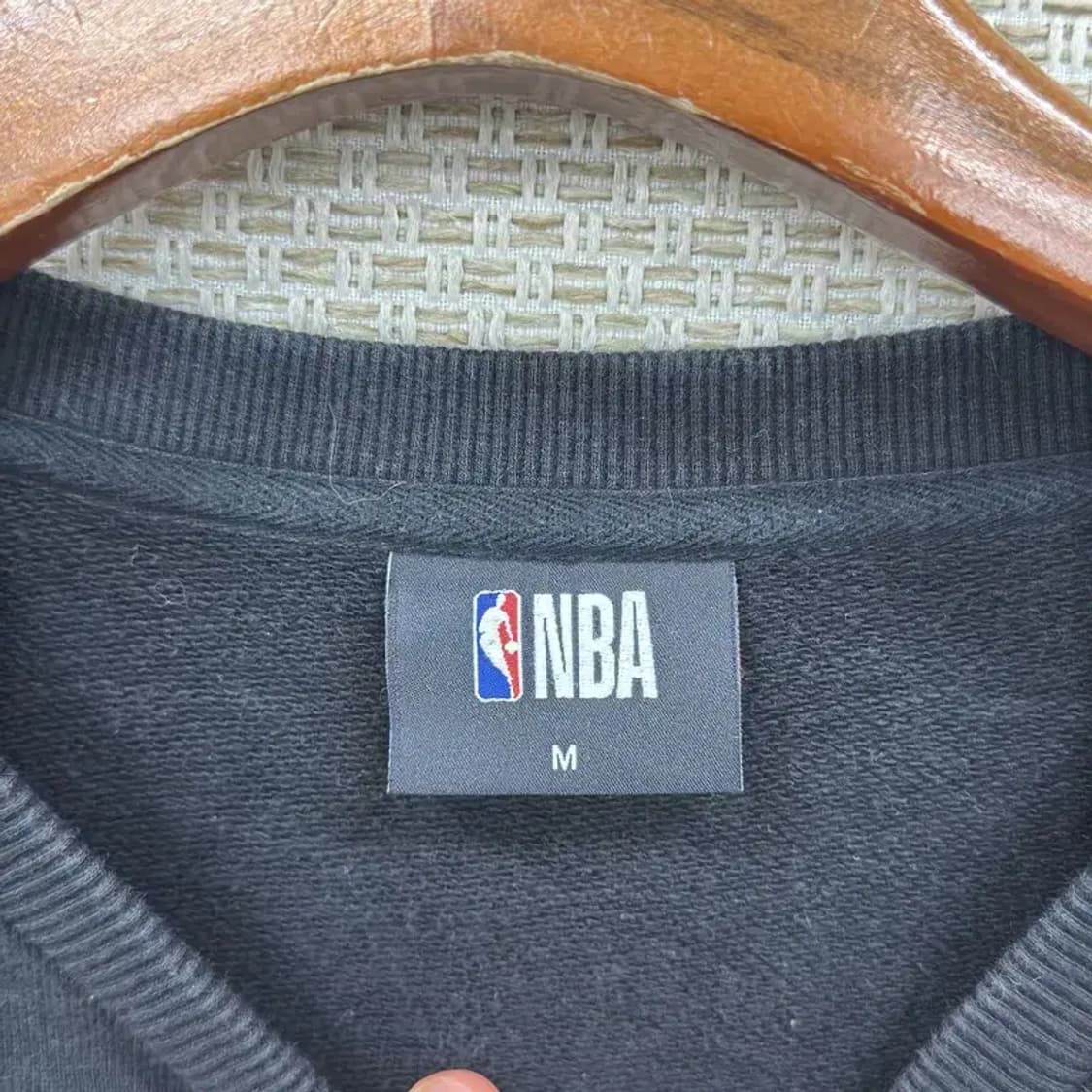 NBA 캐주얼 블랙 시카고불스 맨투맨 100 D07205 상품이미지3