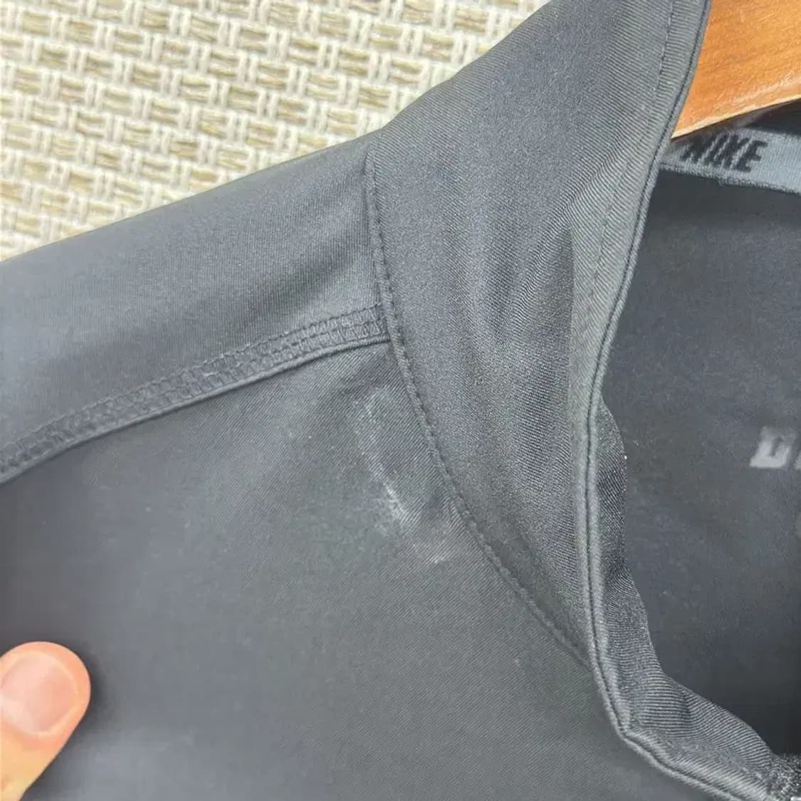 나이키 블랙 드라이핏 기능성 집업 져지 100 D07210 상품이미지5