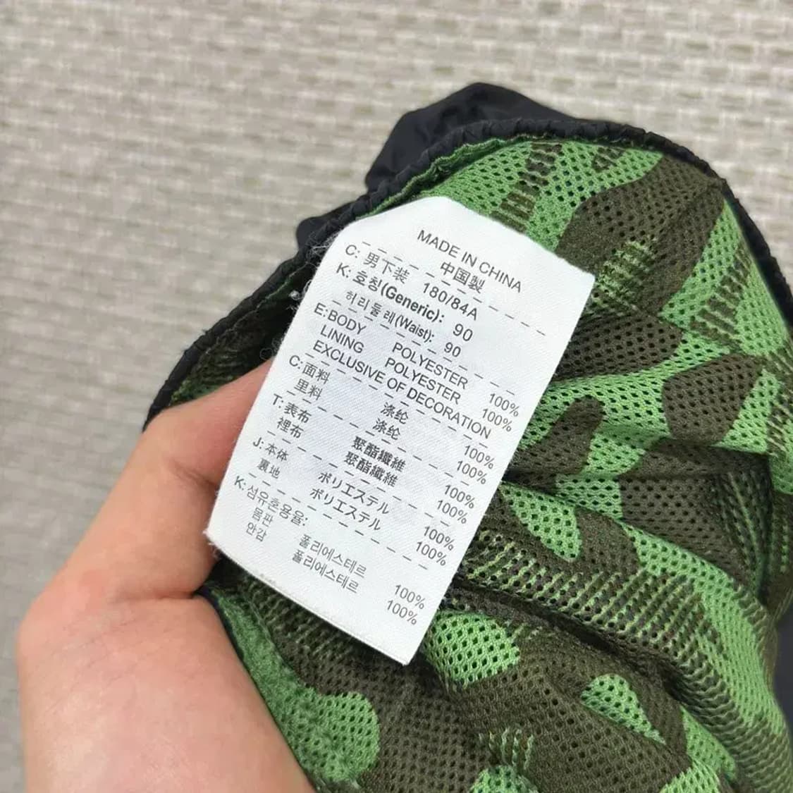 나이키 스톰핏 블랙 트레이닝 반바지 90 D07229 상품이미지4