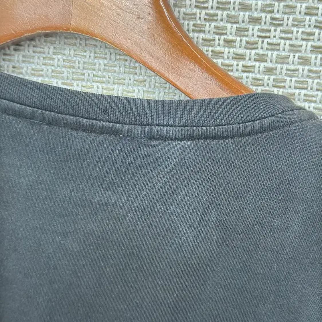 라코스테 캐주얼 블랙 빅로고 반팔티 100 D07211 상품이미지5
