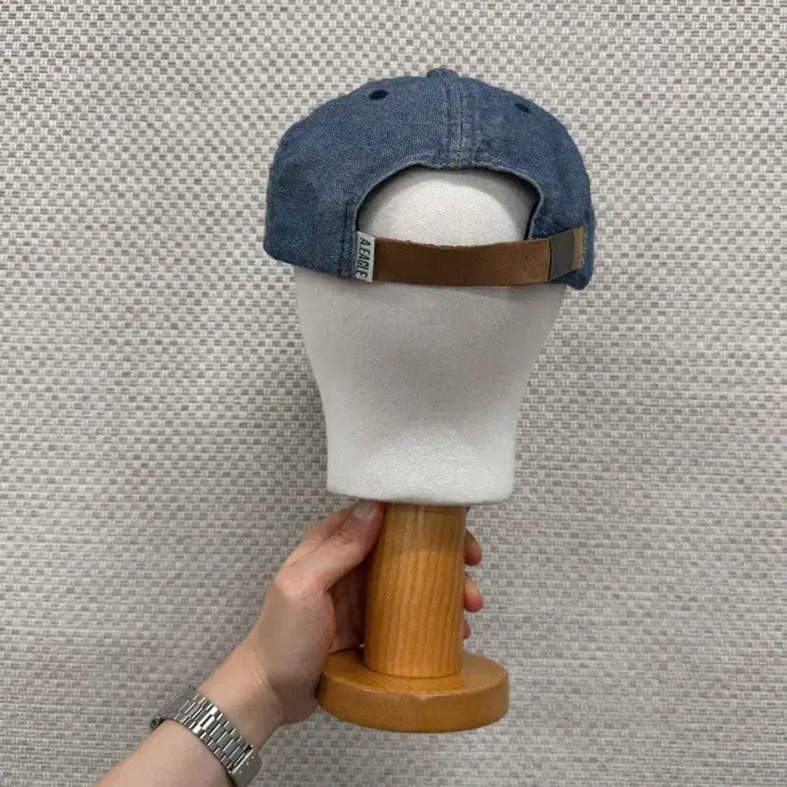 아메리칸이글 자수로고 빈티지 데님 볼캡 D07325 상품이미지3