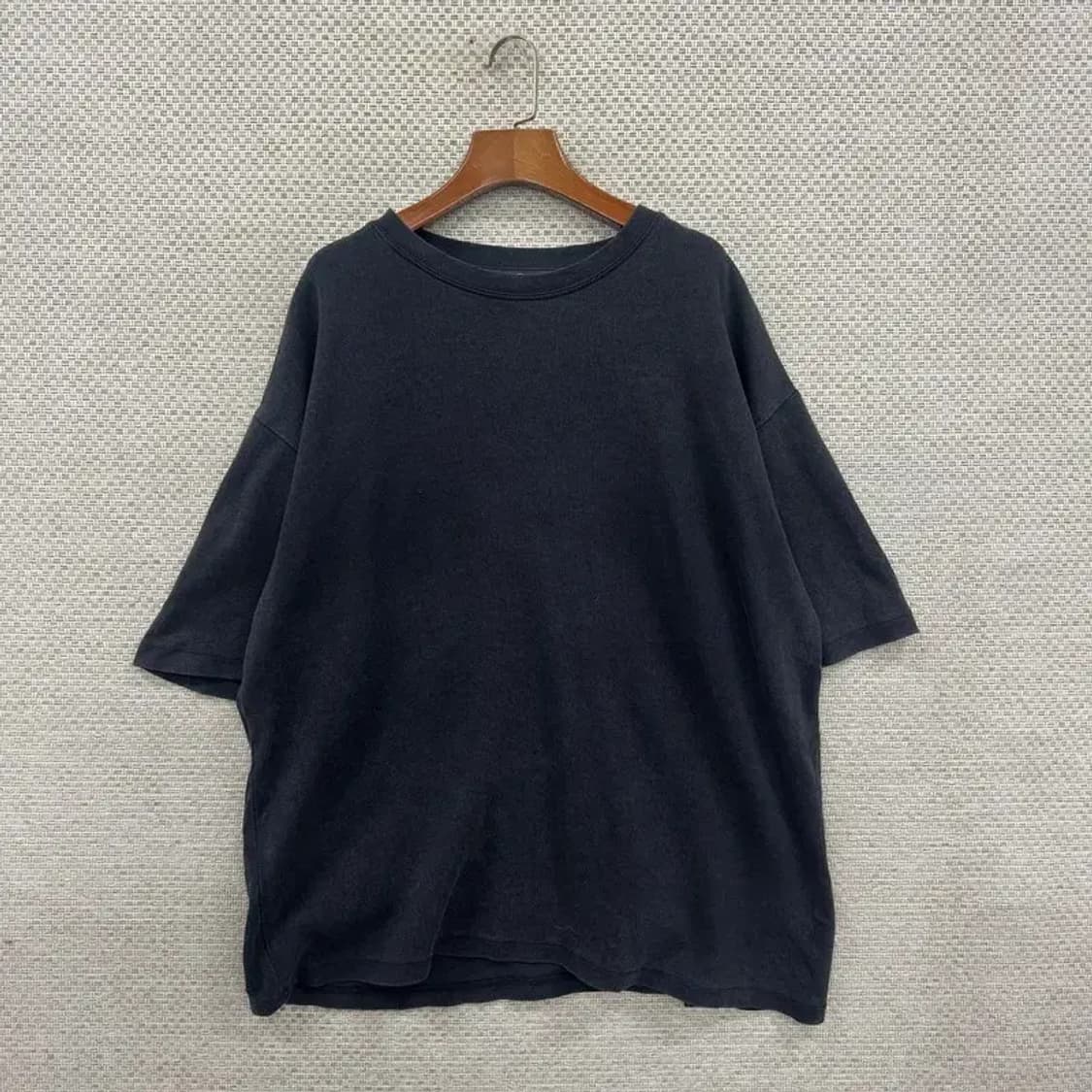 자라 ZARA 캐주얼 무지 오버핏 반팔티 100 D07283 상품이미지1