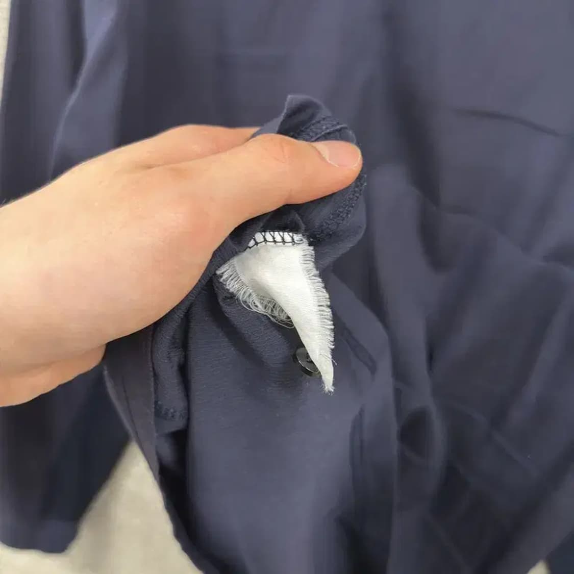 파크랜드 포켓 캐주얼 여름 셔츠 긴팔티 105 D07312 상품이미지4