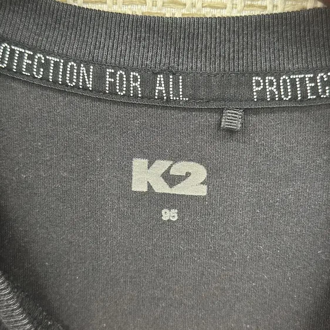 K2 아웃도어 박스프린팅로고 캐주얼 반팔티 95 D07296 상품이미지3