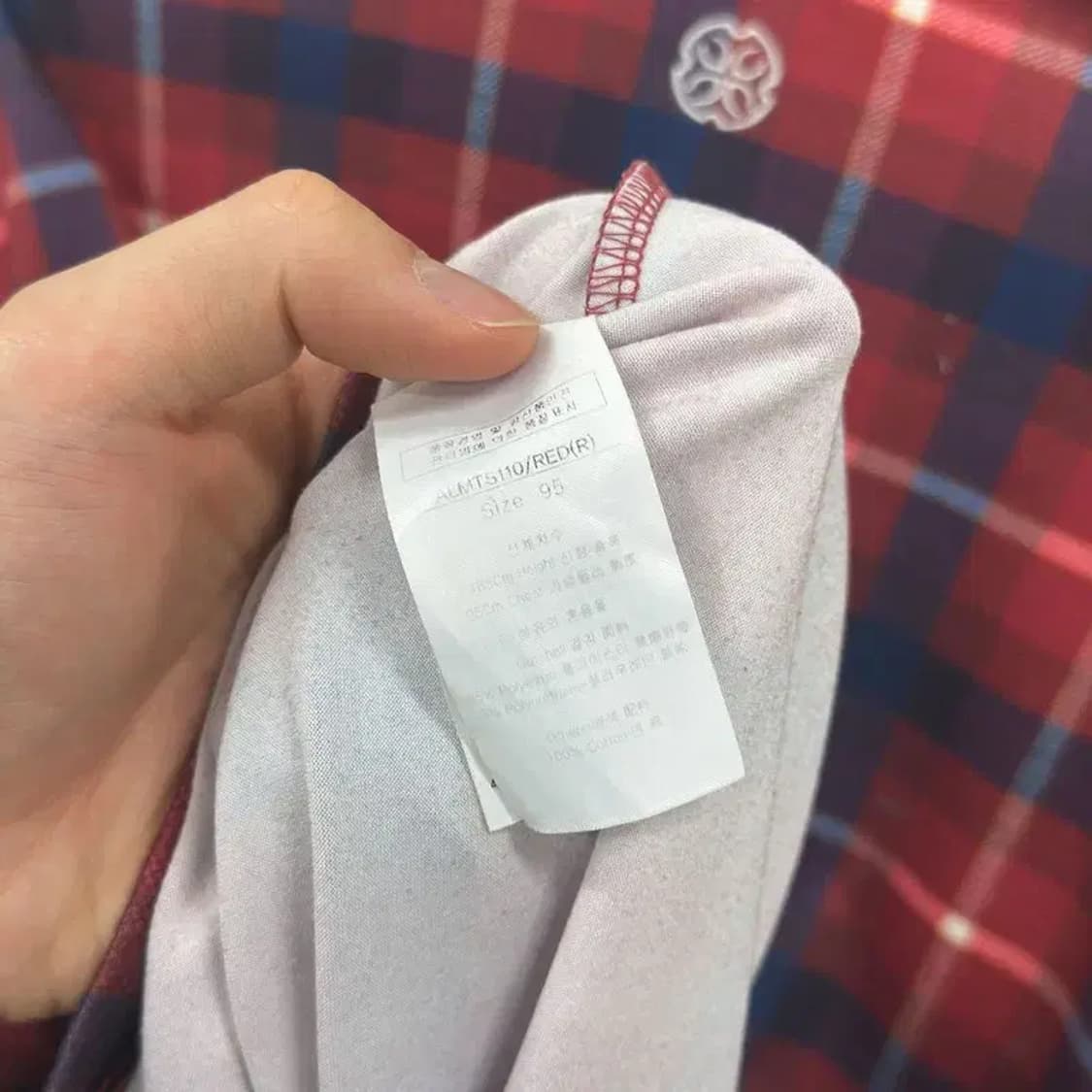 루이까스텔 골프 자수로고 긴팔카라티 95 D07378 상품이미지4