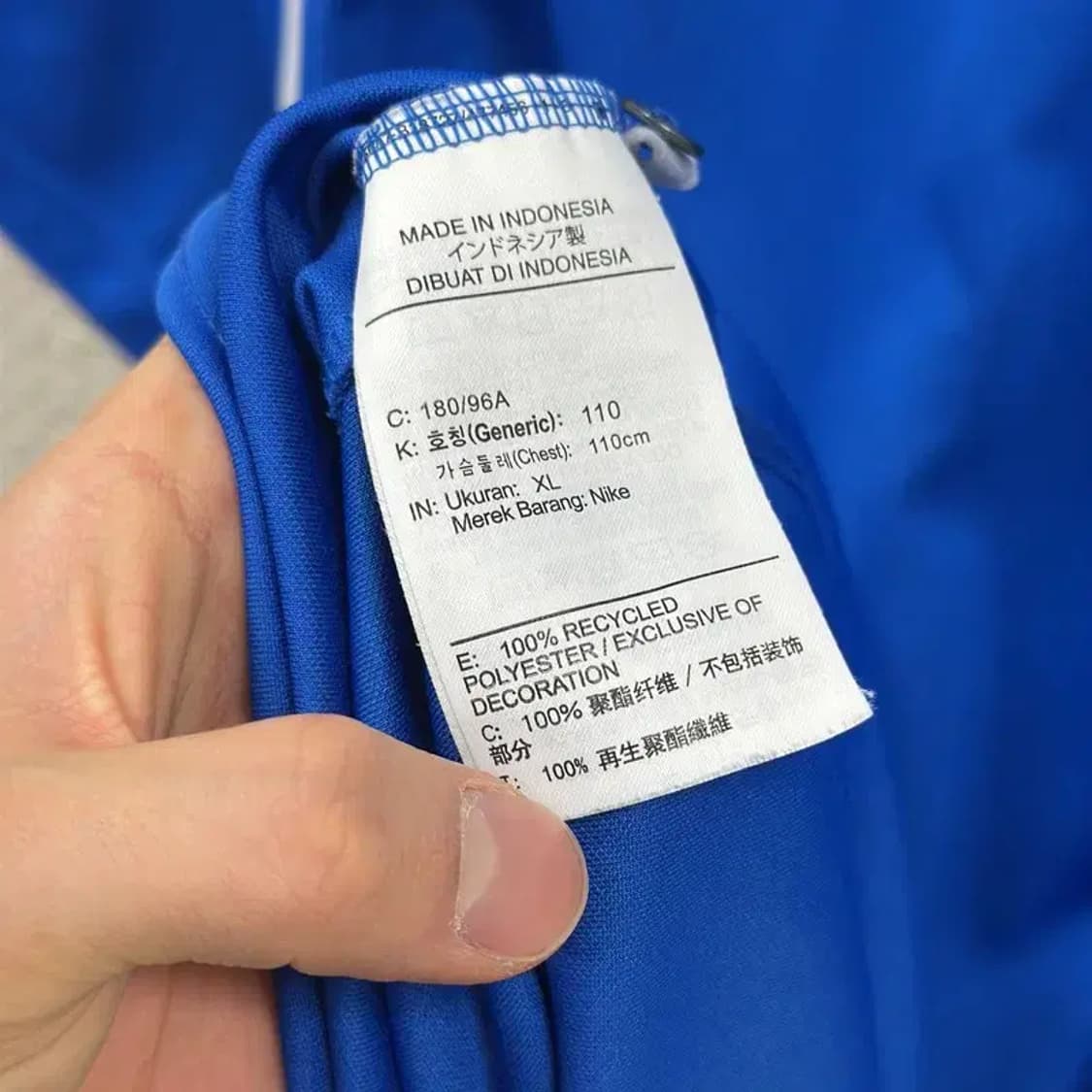 나이키 자수로고 드라이핏 기능성 반팔카라티 110 D07399 상품이미지4