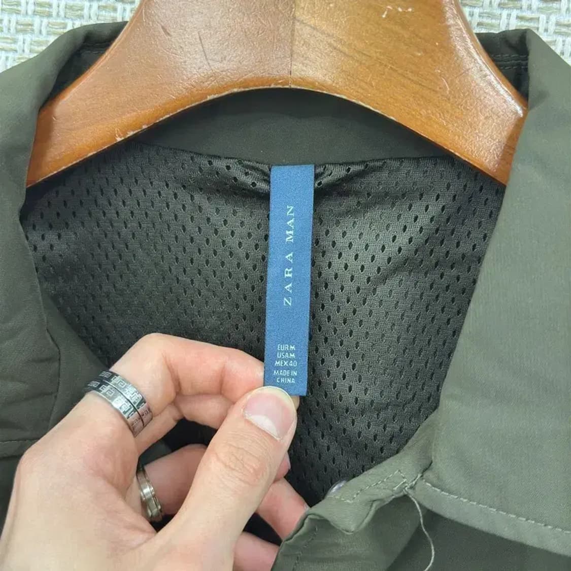 자라 ZARA 캐주얼 코치 자켓 95 D07597 상품이미지3