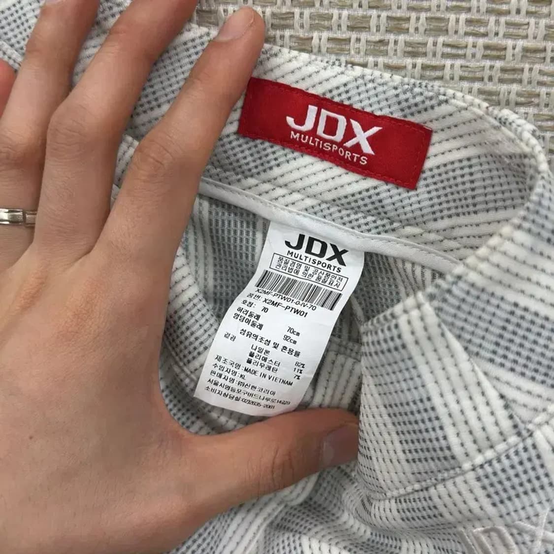 JDX 캐주얼 여자 골프바지 27인치 D07689 상품이미지3