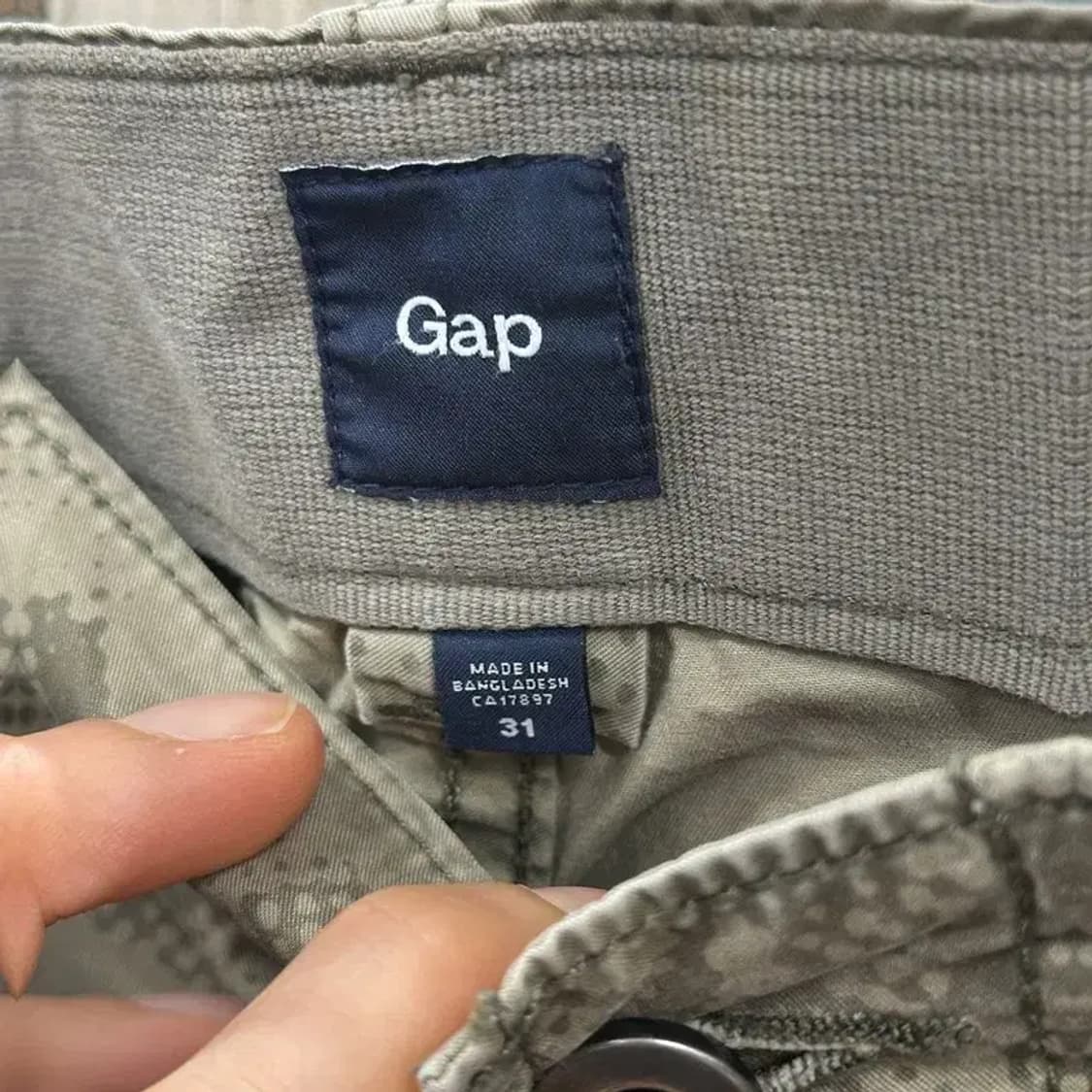 갭 GAP 캐주얼 카고 반바지 31인치 D07691 상품이미지3