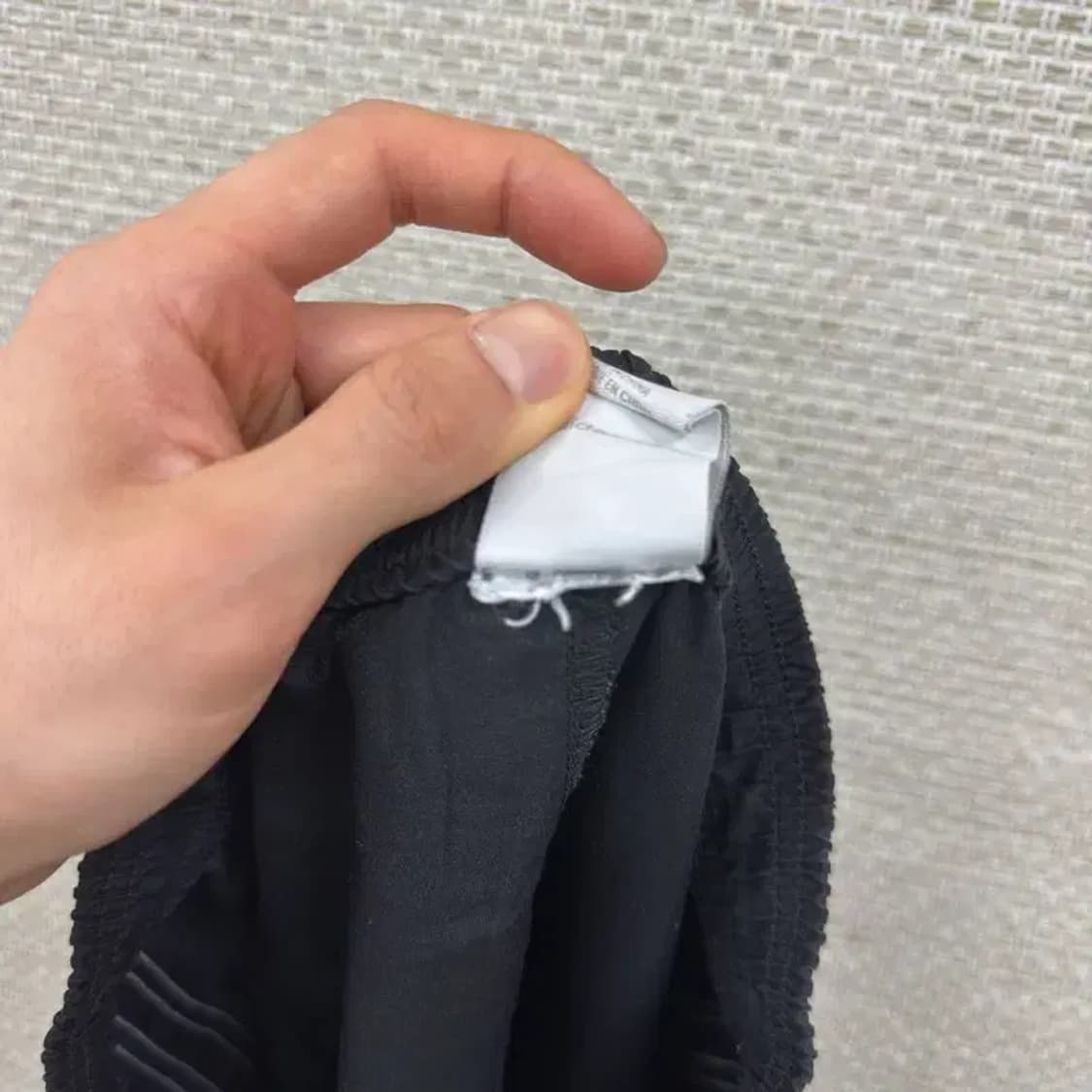 아디다스 기능성 운동 검흰 삼선 반바지 90 D07698 상품이미지4