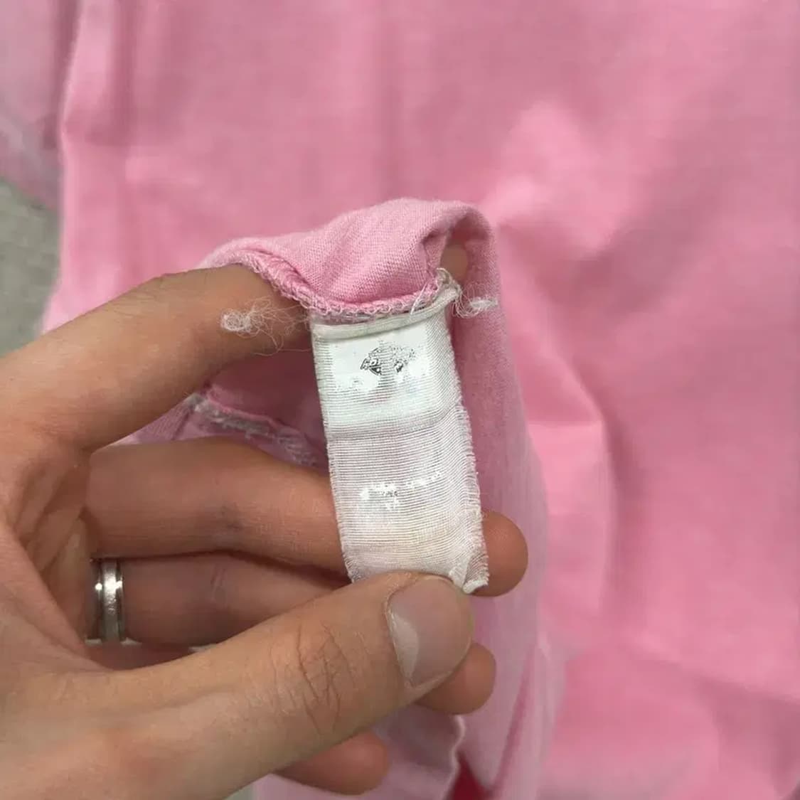 디키즈 핑크 여자 반팔티 95 D07659 상품이미지4