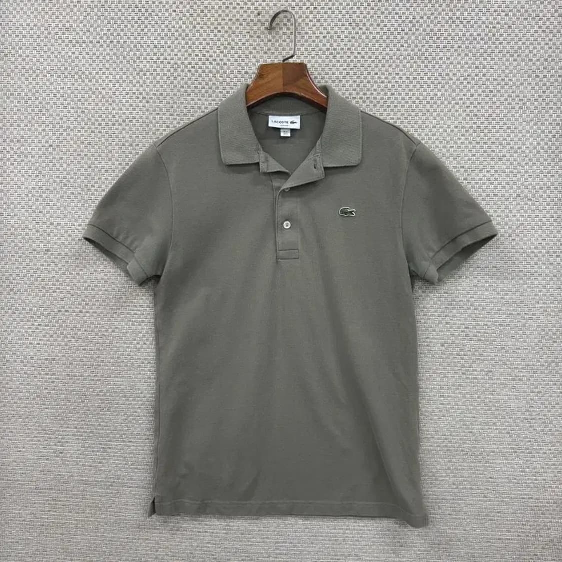 라코스테 여자 슬림핏 반팔카라티 90 D07686 상품이미지1