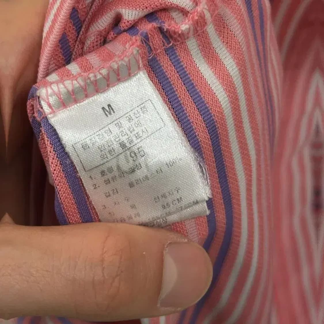 노스페이스 아웃도어 자수로고 기능성 반팔카라티 95 D07744 상품이미지4