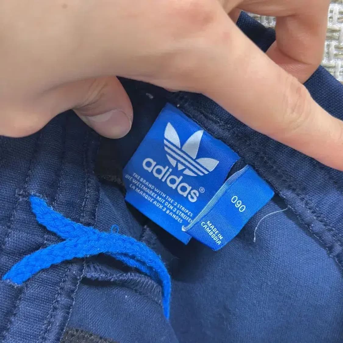 아디다스 스팰아웃 자수로고 트랙팬츠 츄리닝바지 76 D07787 상품이미지3