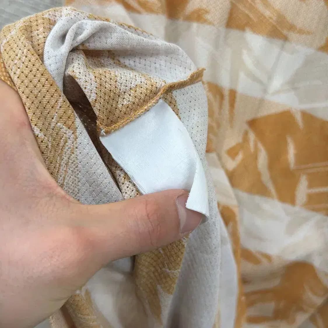 코오롱스포츠 아웃도어 고무로고 반집업 기능성 긴팔티 105 D07767 상품이미지4