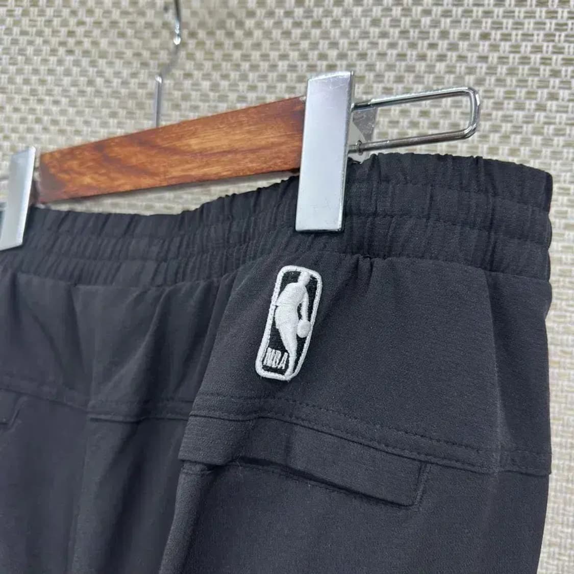 NBA 블랙 캐주얼 스트링 조거팬츠 81 D07874 상품이미지3