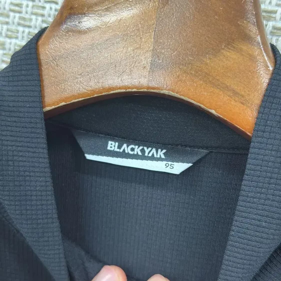 블랙야크 아웃도어 기능성 반집업 긴팔티 95 D07932 상품이미지3