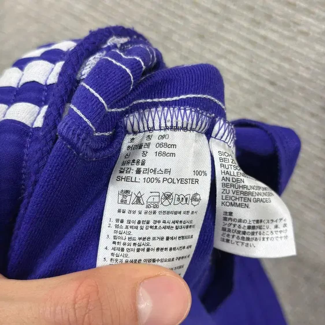 아디다스 파이어버드 불꽃로고 트랙팬츠 츄리닝바지 90 D07961 상품이미지5
