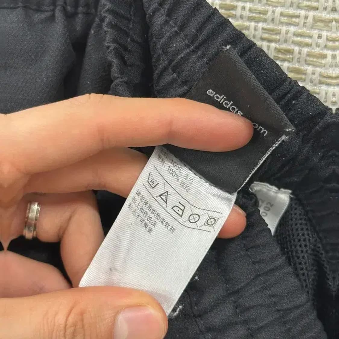 아디다스 삼선로고 트레이닝 츄리닝 반바지 XL D07962 상품이미지4