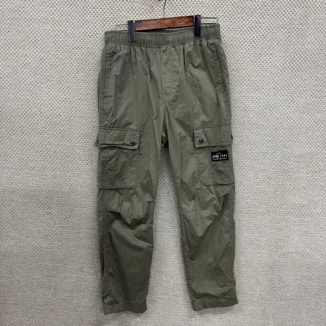 지프 JEEP 스트릿 카고팬츠 츄리닝바지 30 D07967 상품이미지1