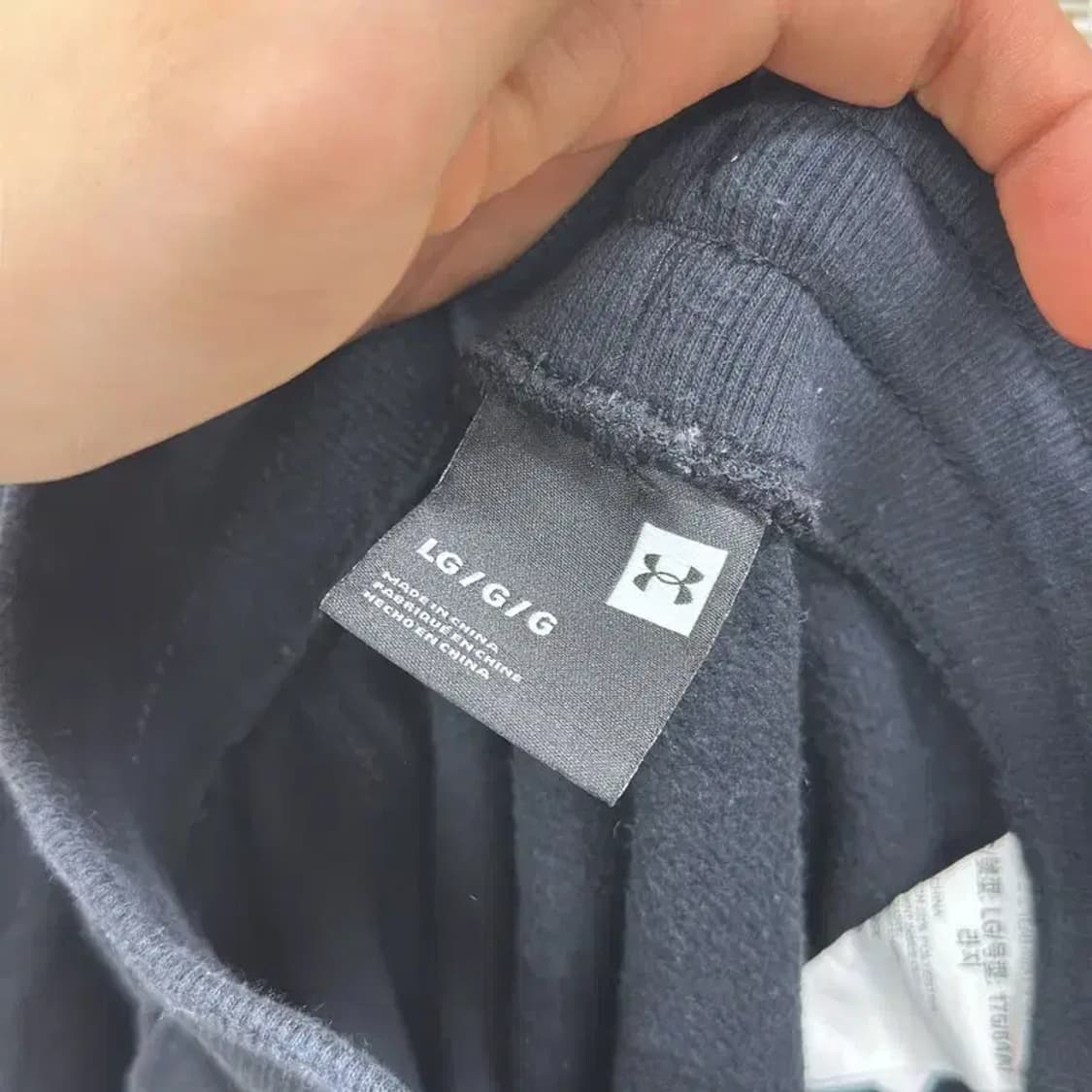 언더아머 캐주얼 블랙 조거팬츠 츄리닝바지  L D08049 상품이미지3