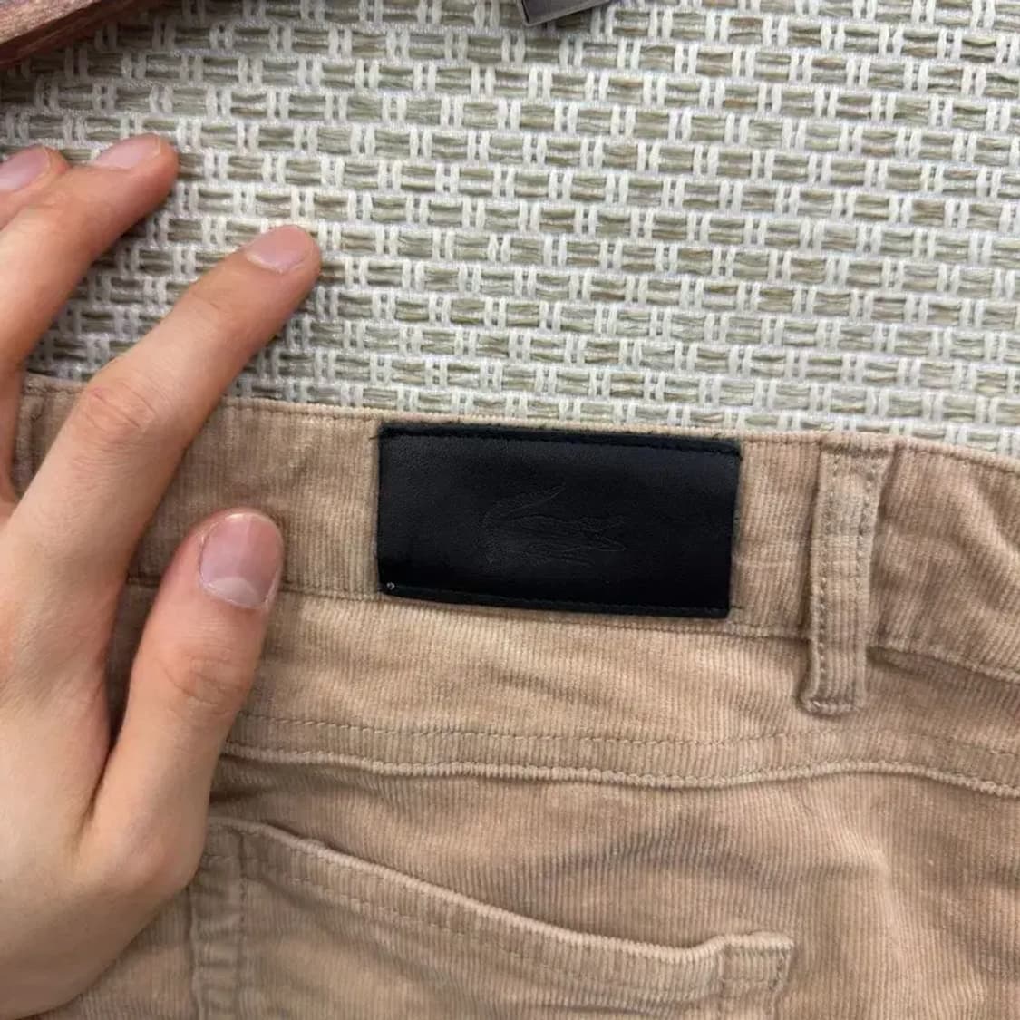 라코스테 코듀로이 스판 면바지 73 D08231 상품이미지3