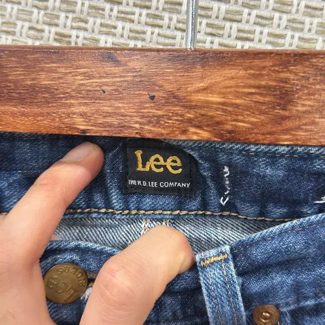 리 LEE 진청 청바지 데님팬츠 28인치 D08312 상품이미지4