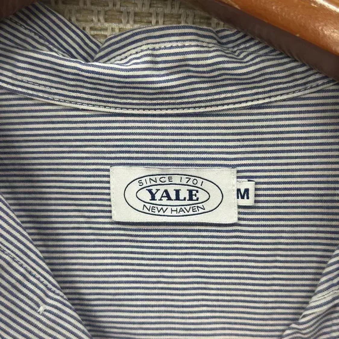 예일 YALE 스트라이프 곰돌이 셔츠 100 D08444 상품이미지3