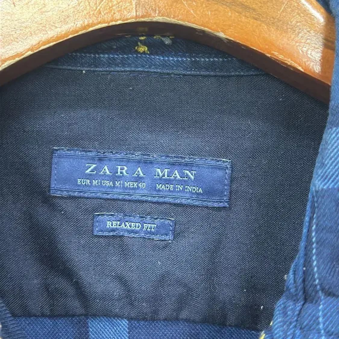 자라 ZARA 릴렉스핏 그라데이션 긴팔 셔츠 95 D08523 상품이미지3