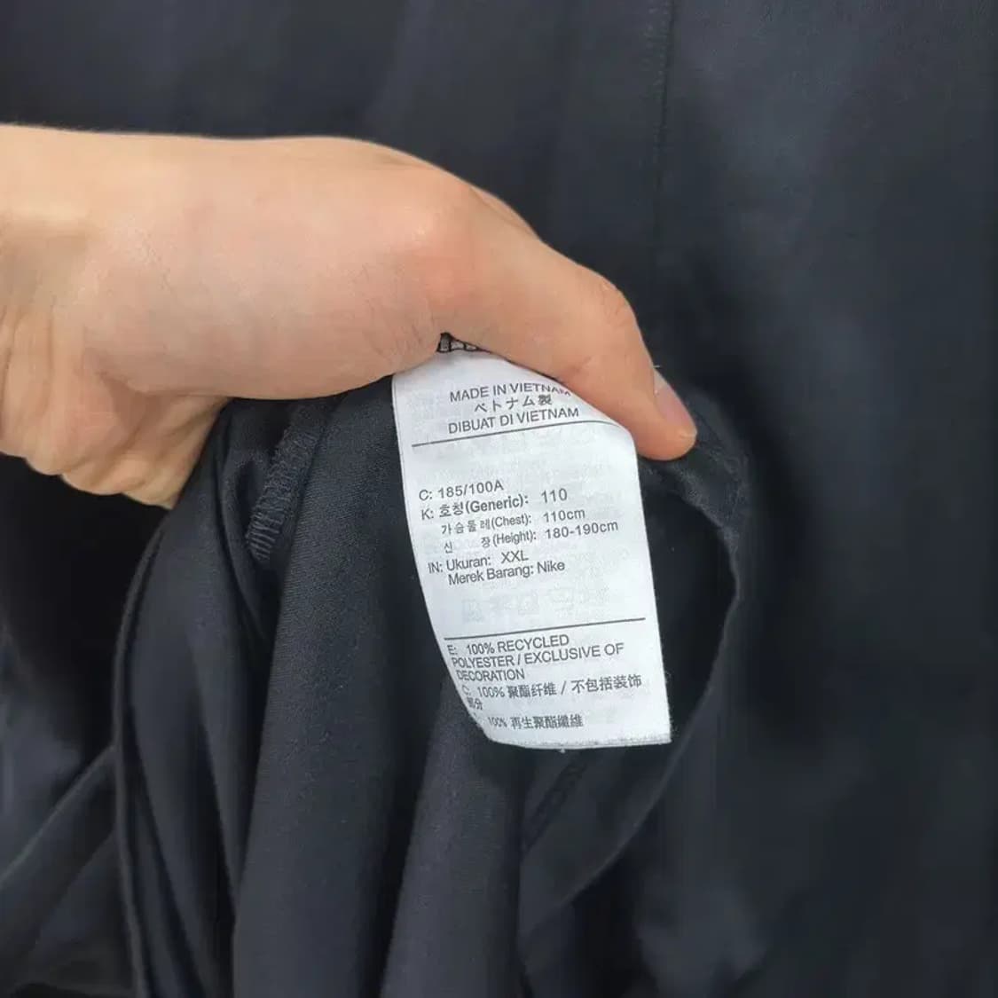 나이키 골프 프린팅로고 드라이핏 기능성 긴팔카라티 110 D08540 상품이미지4