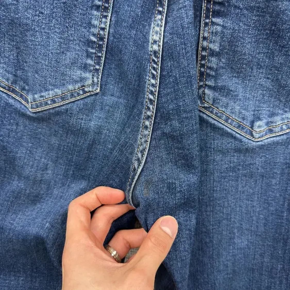 자라 ZARA 부츠컷 스판 데님 청바지 28인치 D08565 상품이미지6