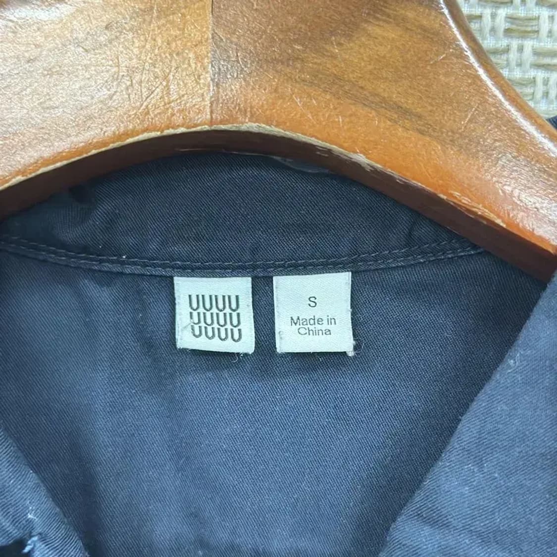 유니클로 U 르메르 캐주얼 라이오셀 반팔 셔츠 90 D08538 상품이미지3