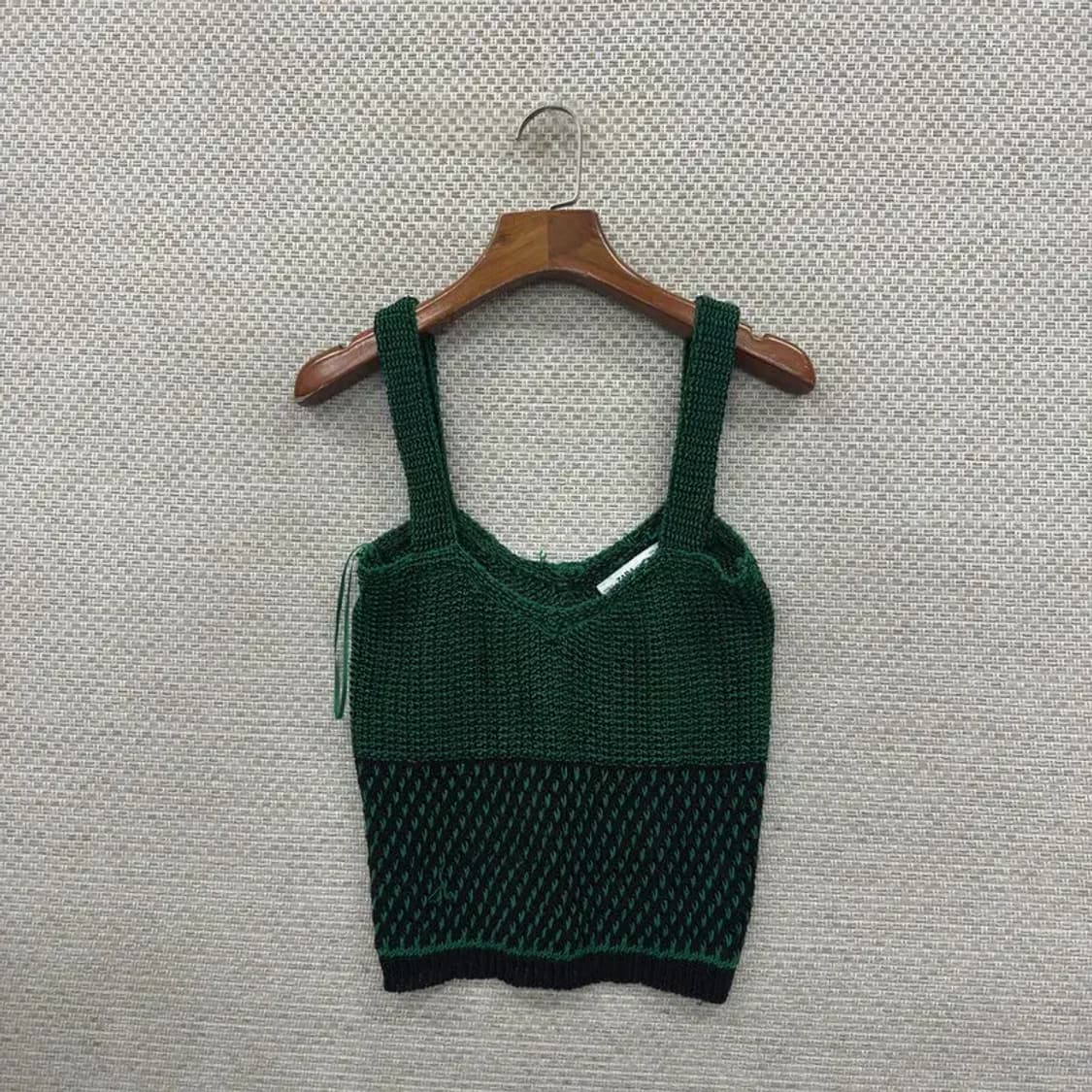자라 ZARA 뷔스티에 니트 민소매 나시 85 D08697 상품이미지1