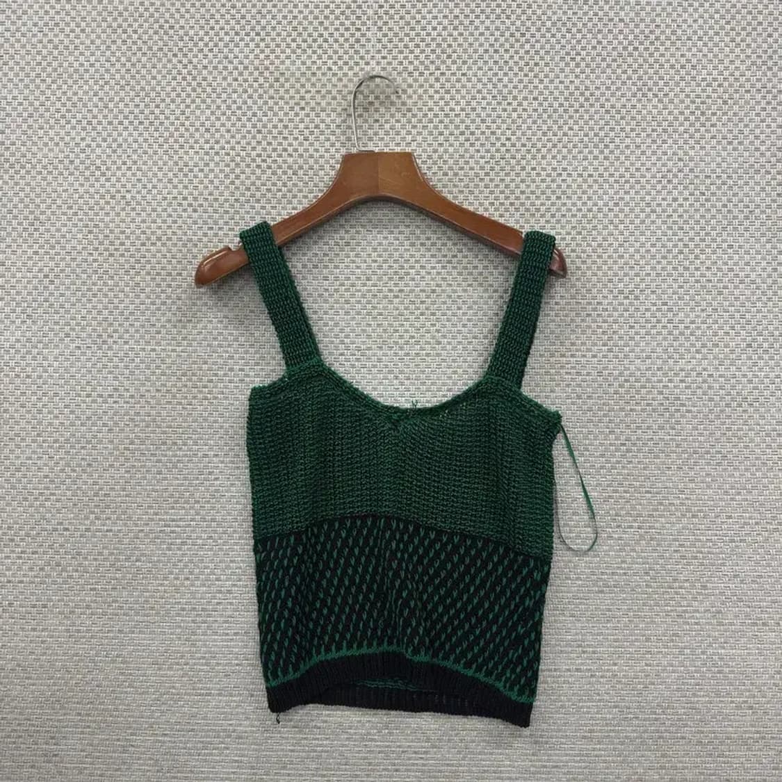 자라 ZARA 뷔스티에 니트 민소매 나시 85 D08697 상품이미지2