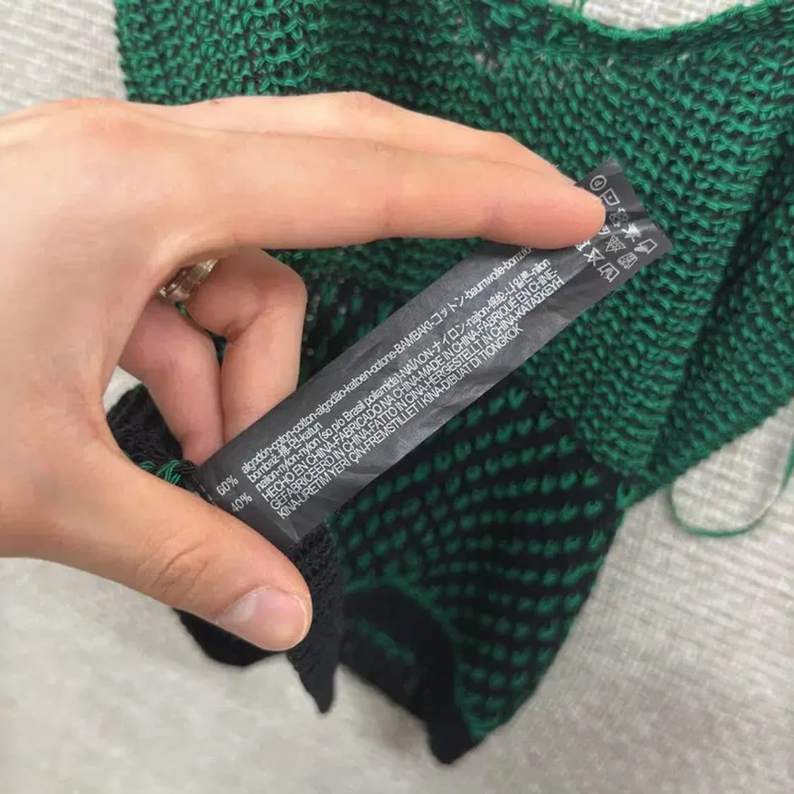 자라 ZARA 뷔스티에 니트 민소매 나시 85 D08697 상품이미지4