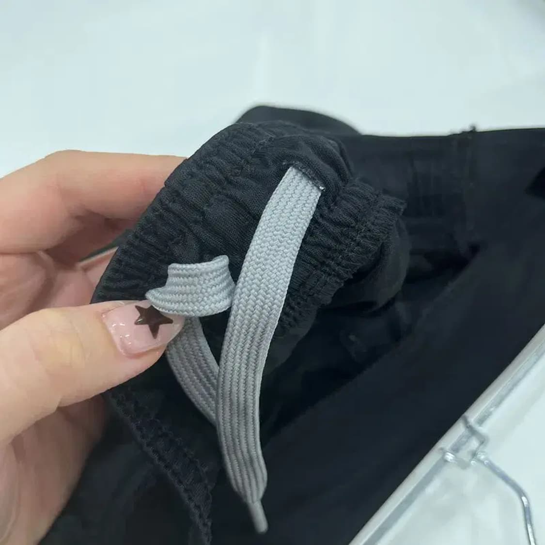 아디다스 프린팅로고 트랙팬츠 츄리닝 반바지 29인치 D08718 상품이미지3