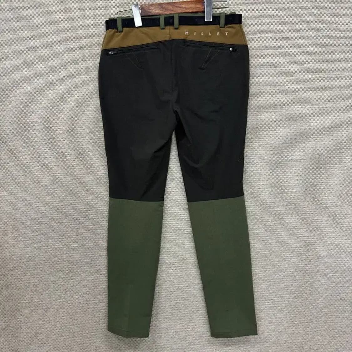 밀레 아웃도어 자수로고 벨티드 등산 바지 70 D08807 상품이미지2