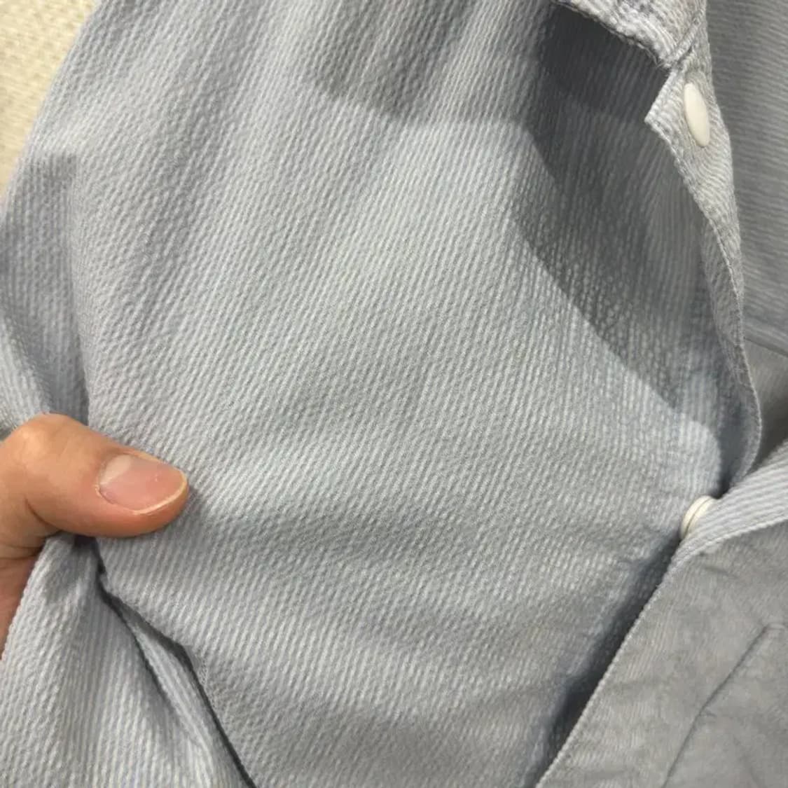 내셔널지오그래픽 시어서커 캐주얼 여름 반팔 셔츠 105 D08864 상품이미지6