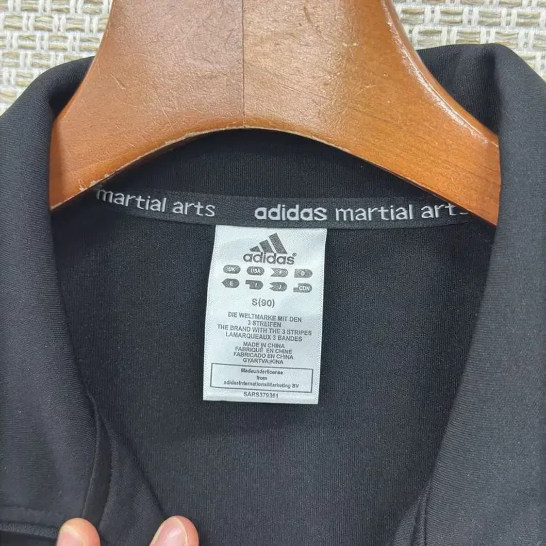 아디다스 자수로고 트랙탑 져지 집업 90 D08875 상품이미지3
