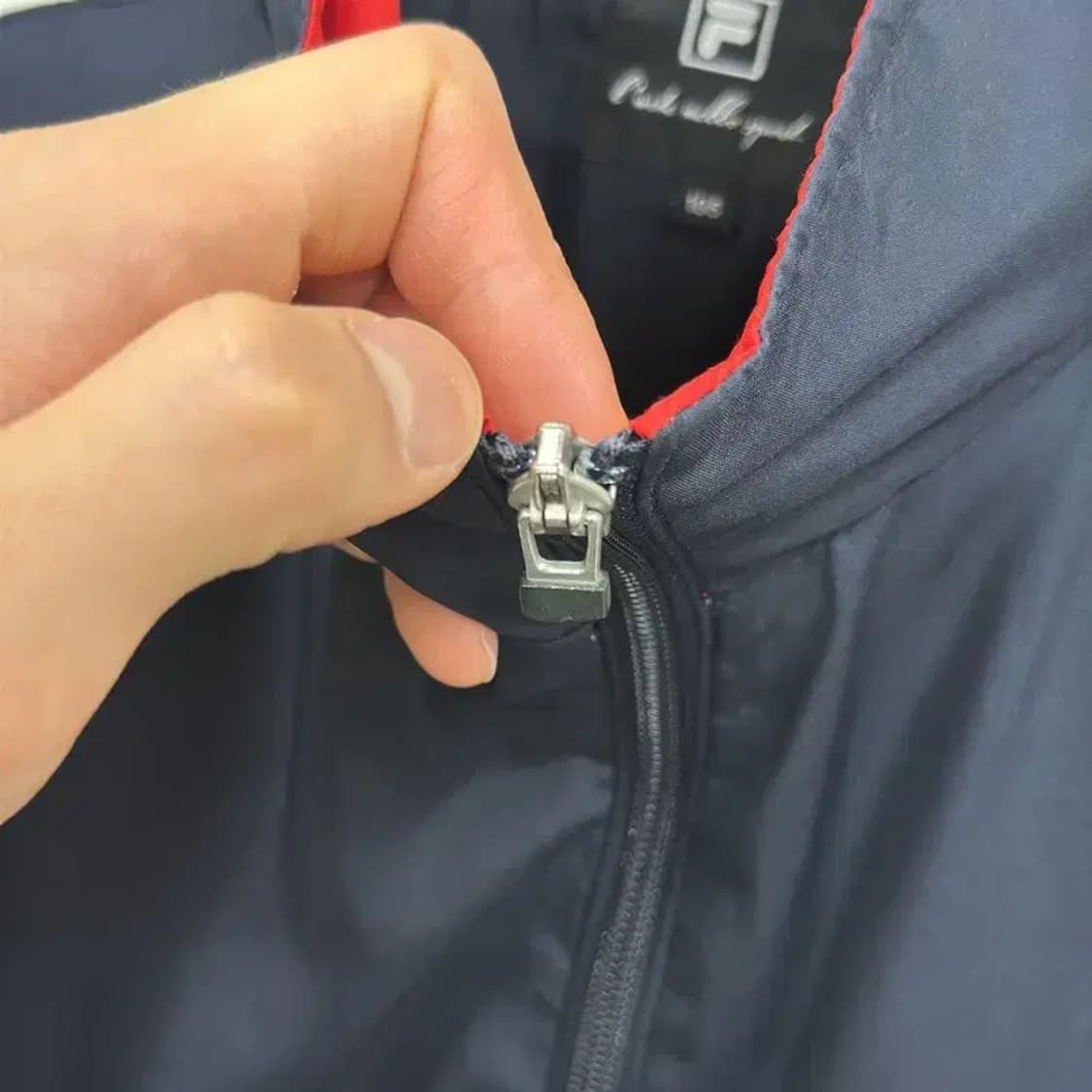 필라 자수로고 올드스쿨 윈드브레이커 바람막이 105 D08880 상품이미지5
