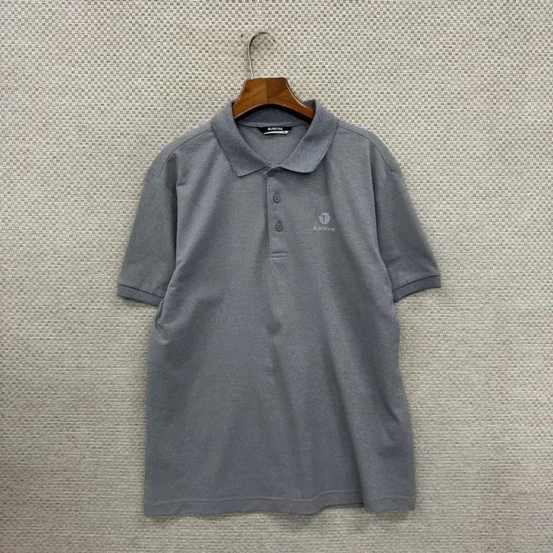블랙야크 아웃도어 자수로고 캐주얼 반팔카라티 105 D08863 상품이미지1