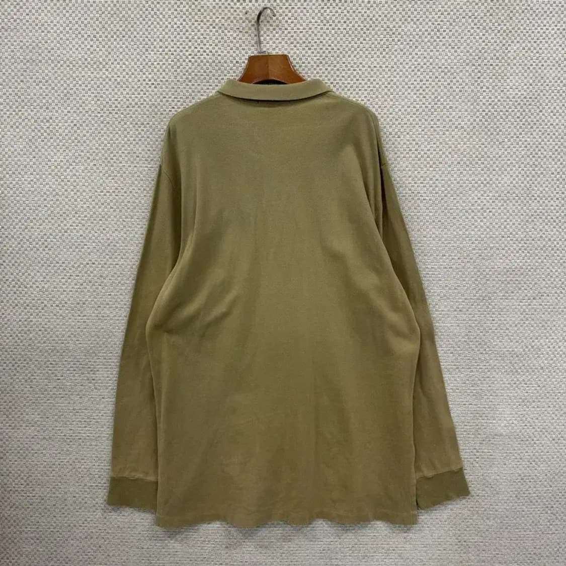 폴로 랄프로렌 자수로고 오버핏 긴팔카라티 100 D08938 상품이미지2