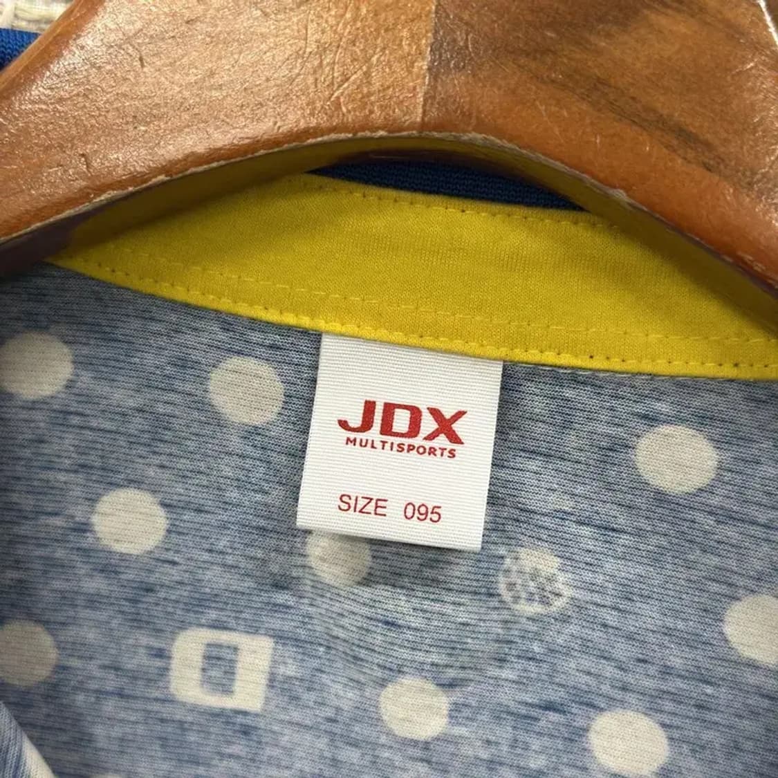 JDX 골프 프린팅로고 도트 반팔카라티 95 D08960 상품이미지3
