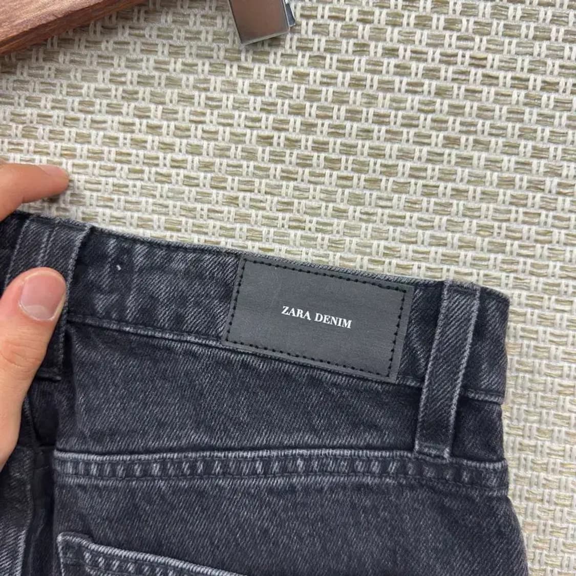 자라 ZARA 캐주얼 블랙진 흑청바지 26인치 D09047 상품이미지3