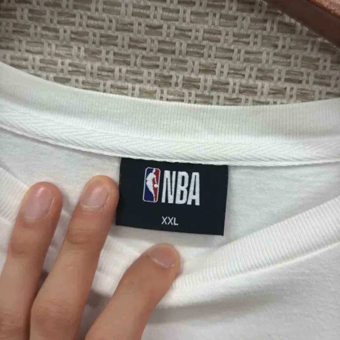 NBA 박스로고 백프린팅 반팔티 110 D09257 상품이미지3