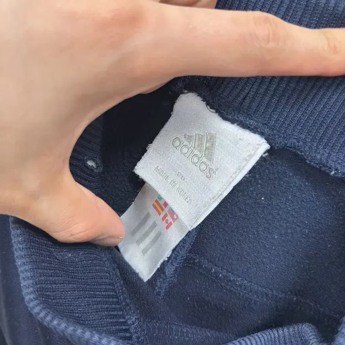 아디다스 자수로고 삼선 트랙팬츠 츄리닝바지 90 D09369 상품이미지3